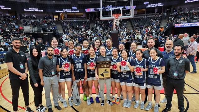 Sierra Canyon girls over Etiwanda 2023 CIF-SS Open title at Honda Center by Nick Koza022520232543